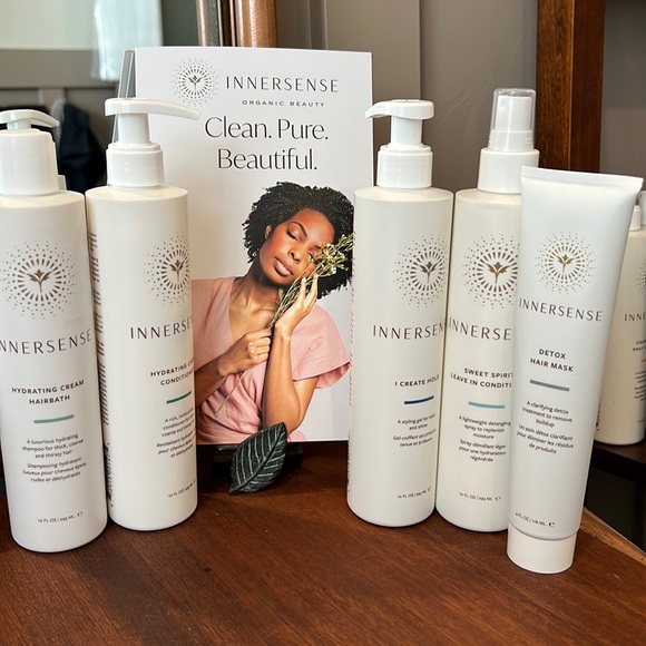 Innersense set. Hydrating shampoo, conditioner, mask, sweet spirit and hold gel. - Picture 1 of 1